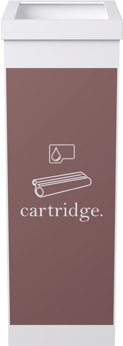 Paperflow Mülltrenner Druckerpatronen CTSCA.13 60l weiß