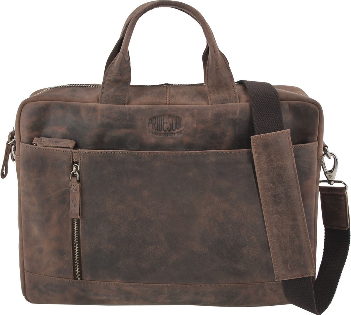 Pride & Soul Laptoptasche RAILY - braun.