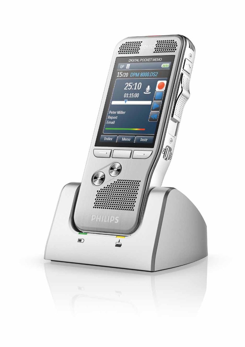 Philips Diktiergerät Digital Pocket Memo DPM8200/02