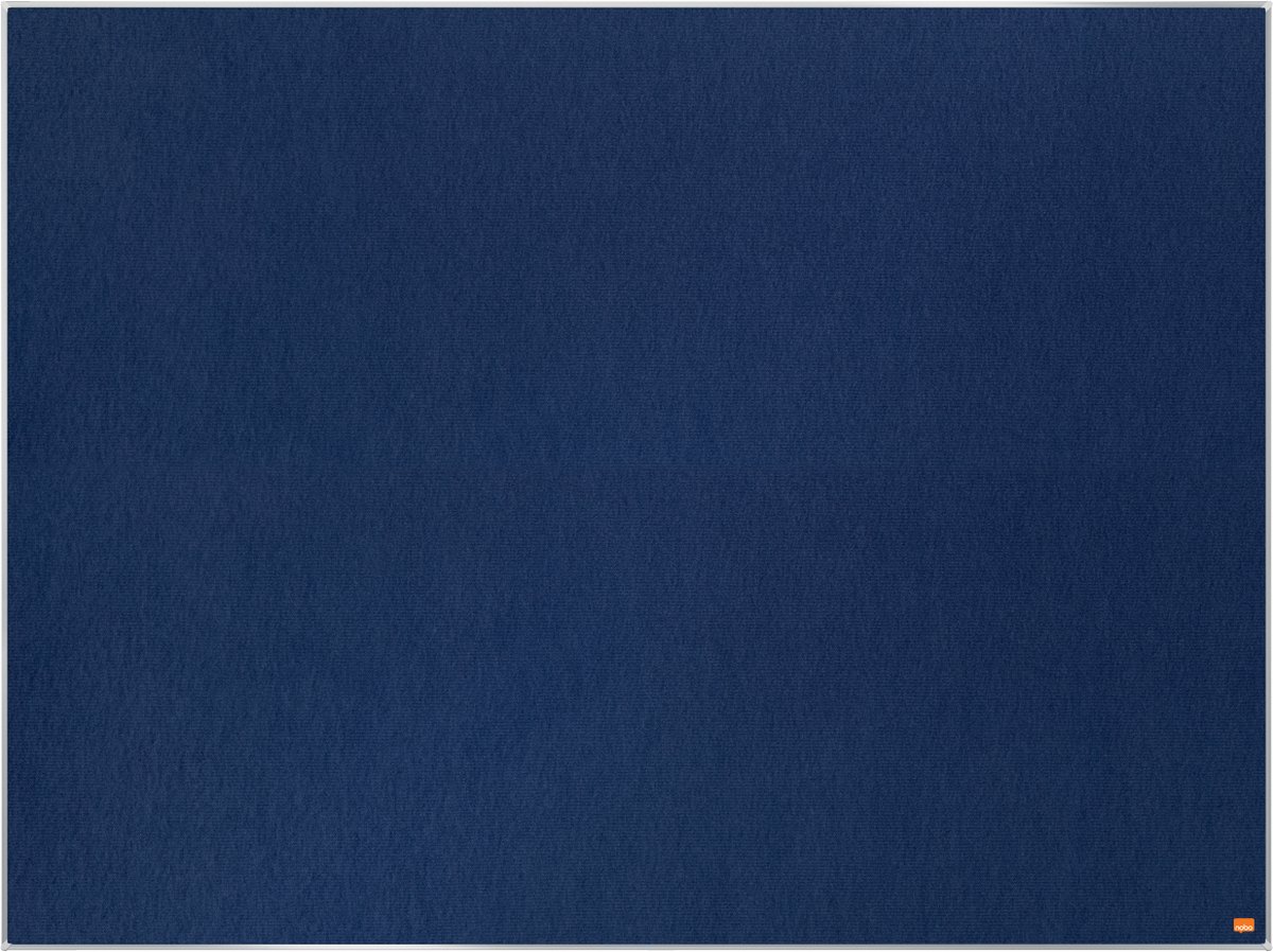 Nobo Filz-Notiztafel Impression Pro Aluminiumrahmen 1200x900mm blau