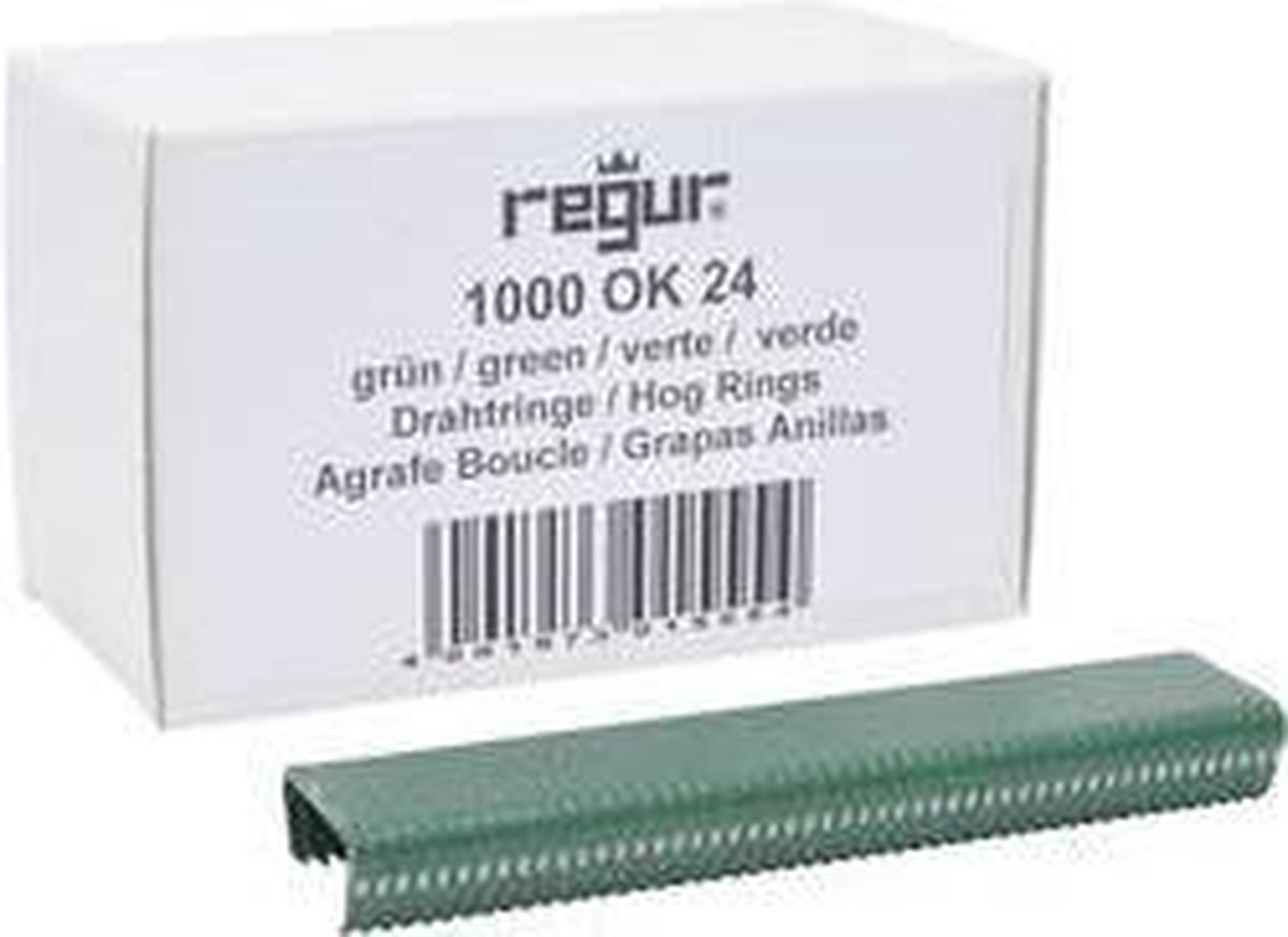 Regur Drahtringe OK 24 Drahtringe OK 24 grün VE=1000 Stück