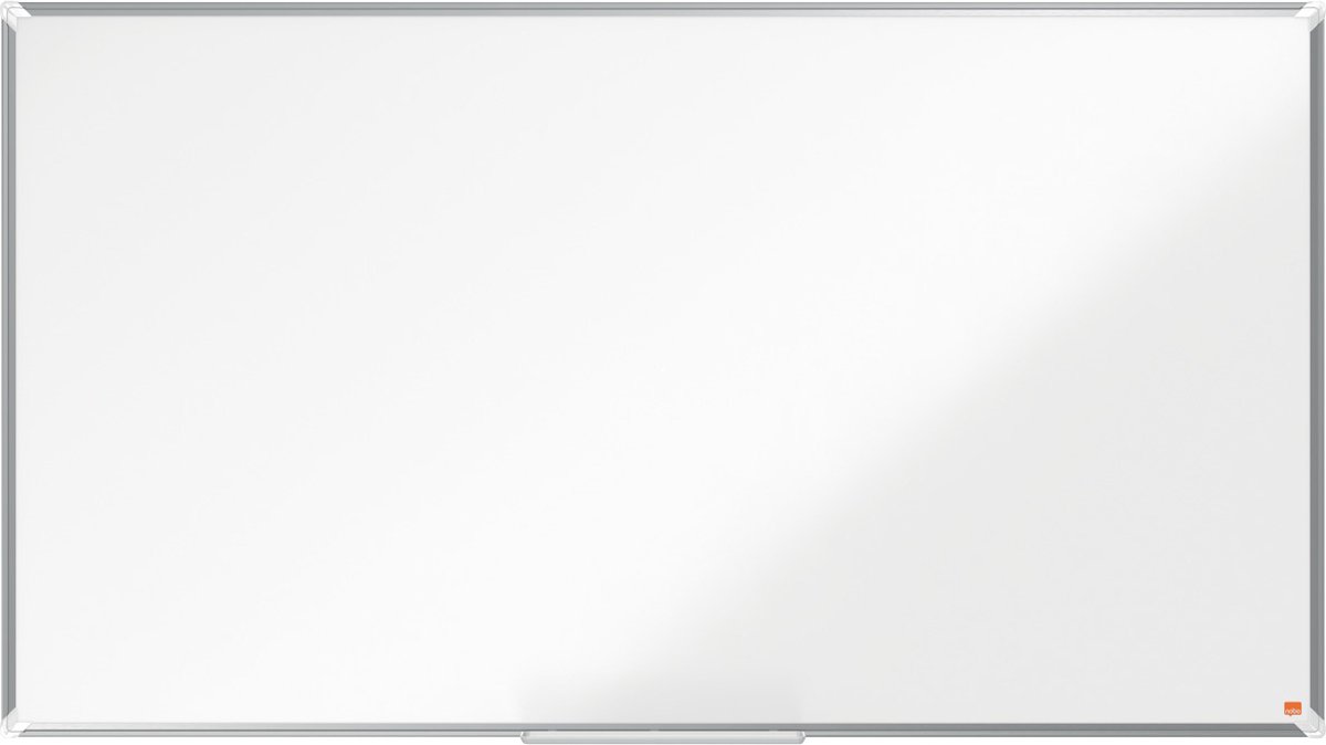 Nobo Whiteboard Premium Plus Stahl Widescreen 70 Zoll magnetisch weiß