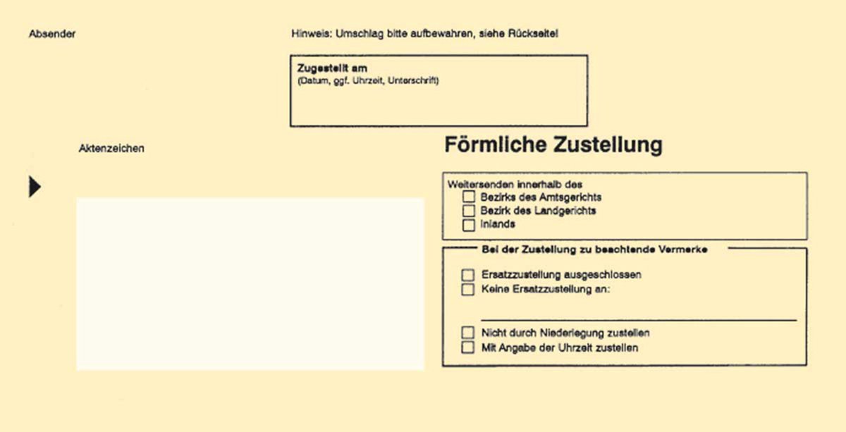 RNK Postzustellung Innerer Umschlag C4 mit Haftklebung VE=50 Stück