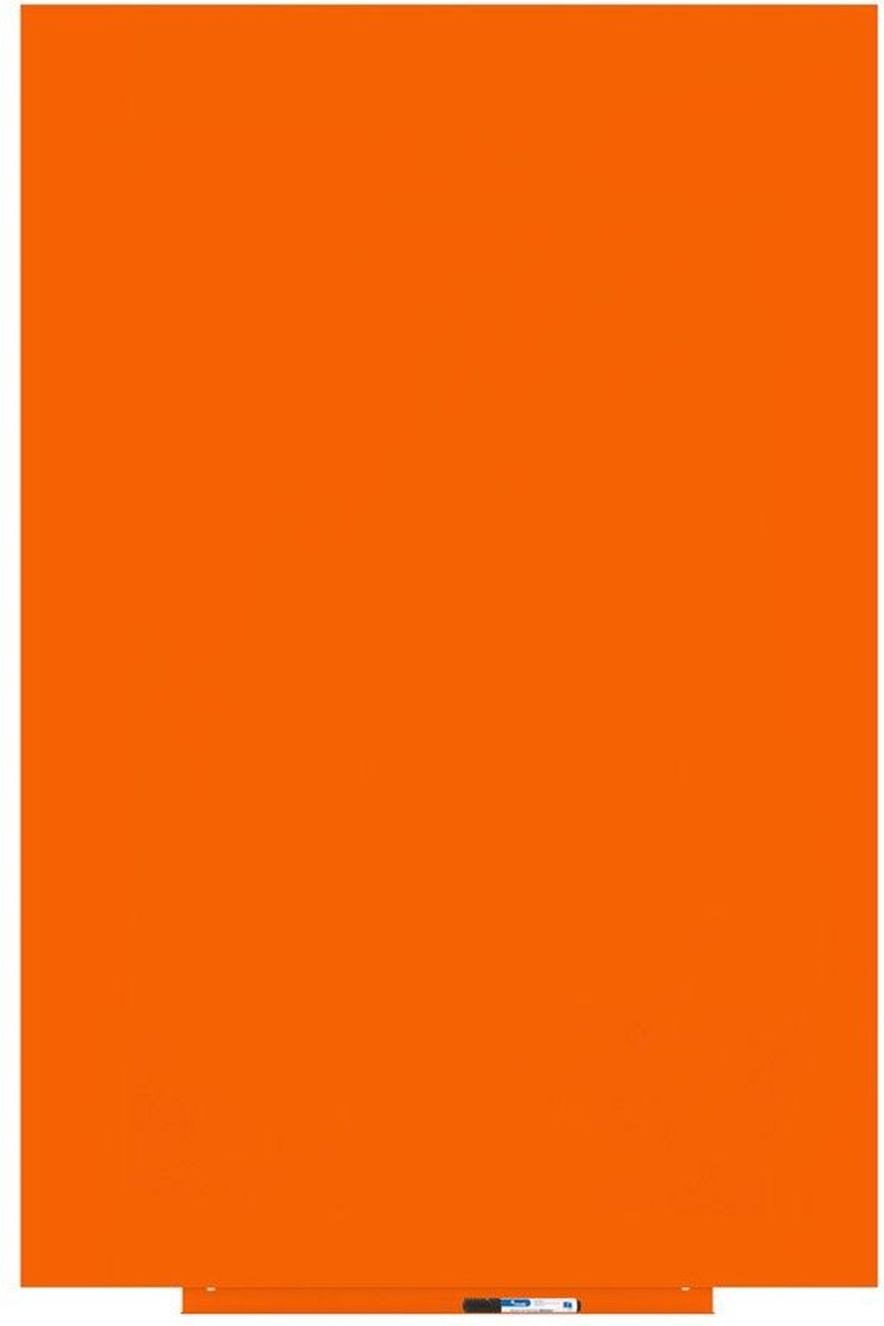 Rocada Skinwhiteboard-Modul lackiert 100x150cm RAL 2008 hellrotorange