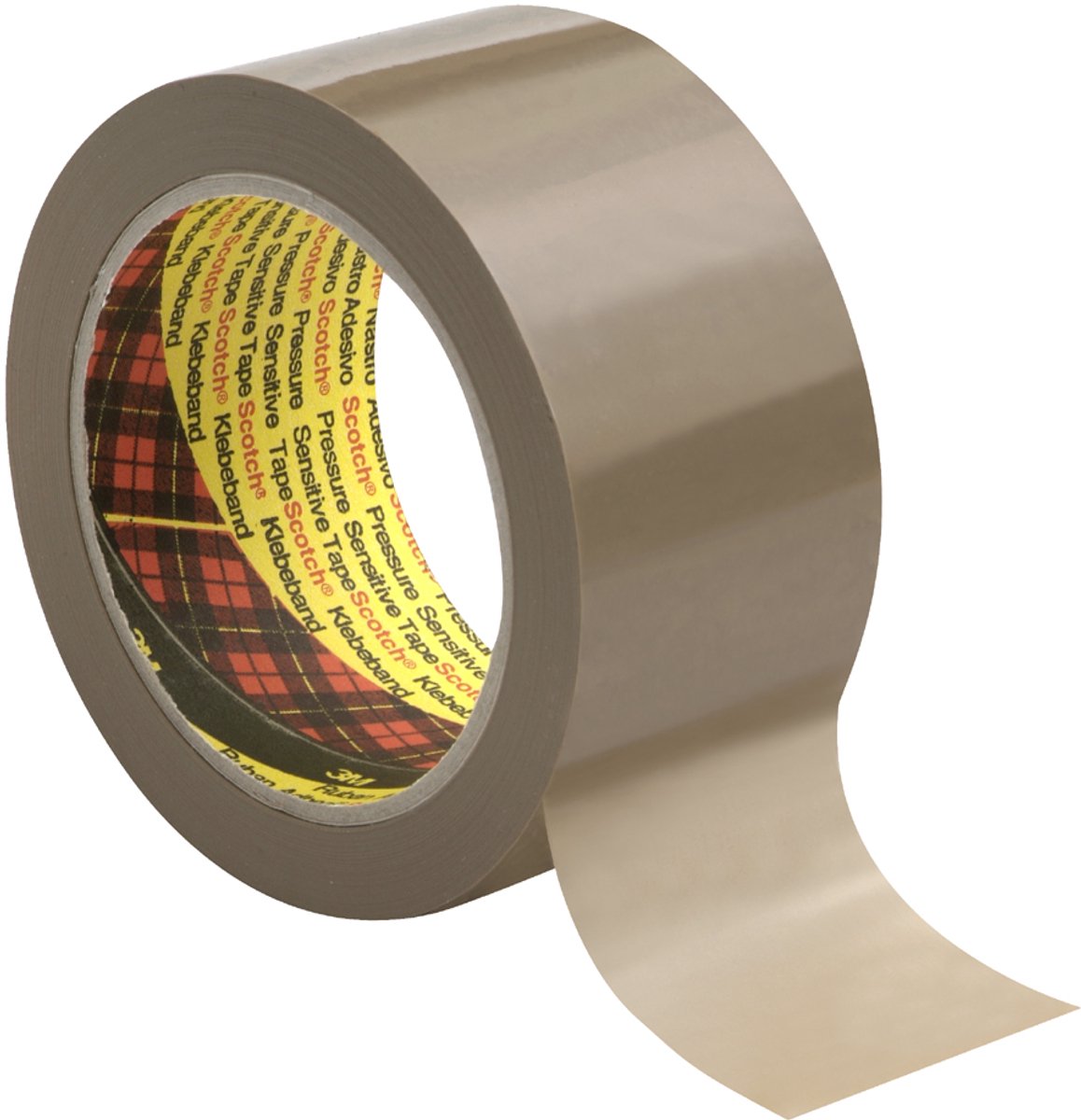 6 x Scotch Packband 50mm x 66m braun