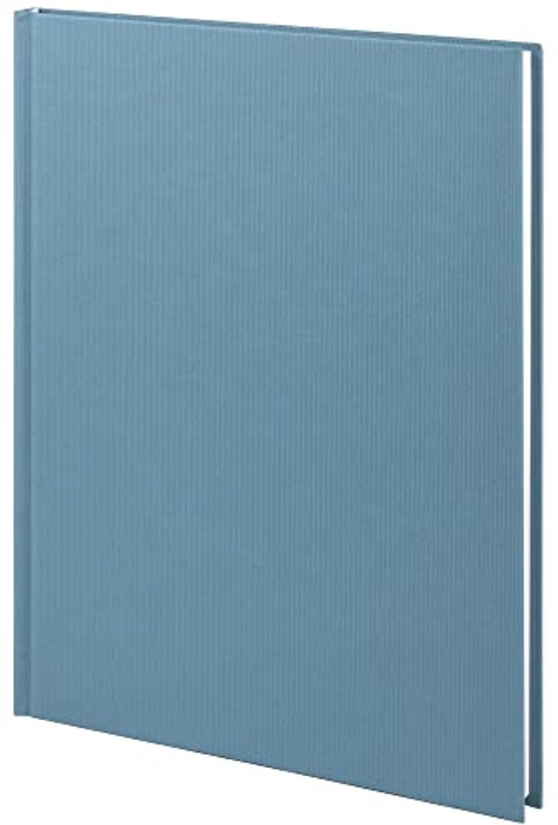 3 x S.O.H.O. Notizbuch gebunden A4 96 Blatt denim