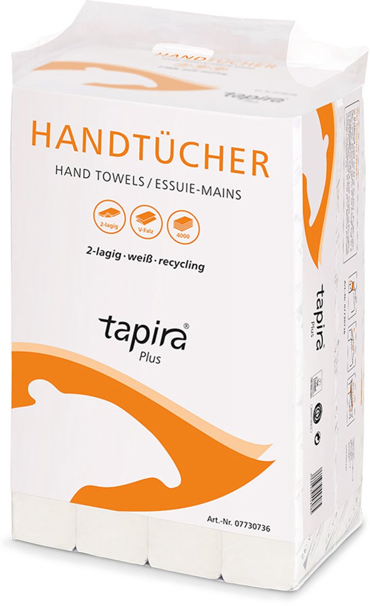 Tapira Papierhandtuch Plus 07730736 2lg weiß 4.000 Blatt