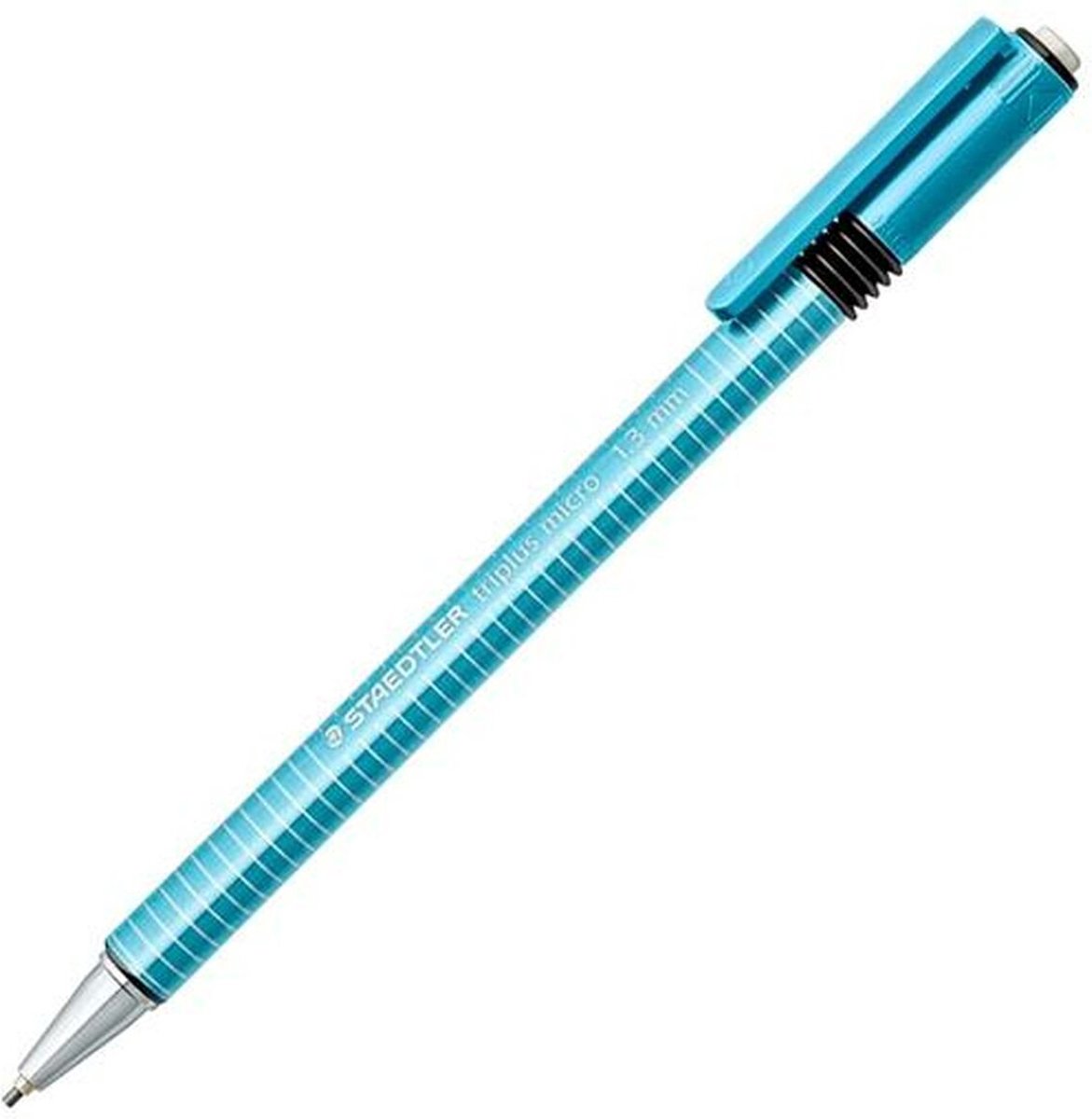 10 x Staedtler Druckbleistift triplus micro 1.3 B hellblau
