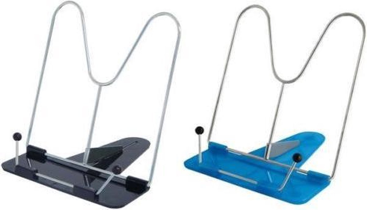 12 x Wedo Leseständer Metall Standardfarben farbig sortiert