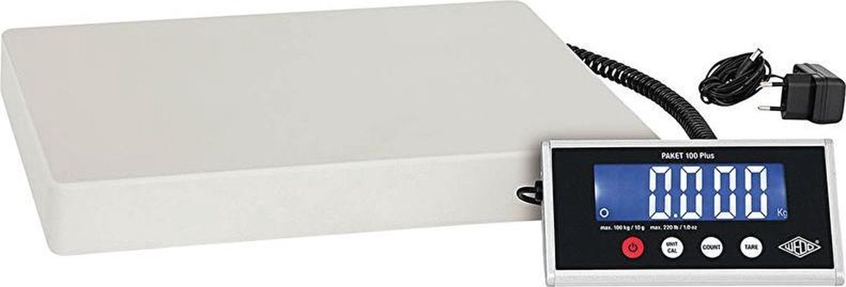 Wedo Paketwaage PAKET 100 Plus 507610010 100kg +Netzgerät
