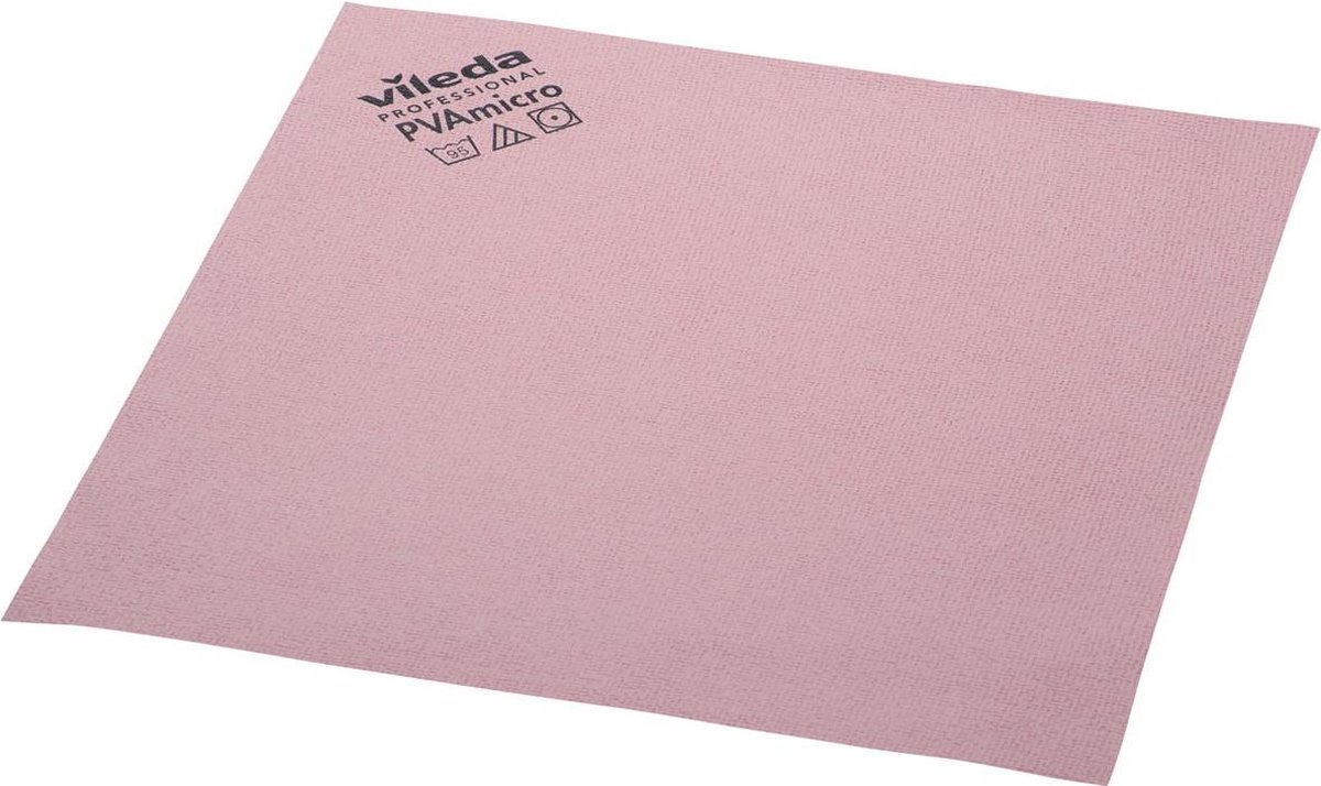 20 x Vileda Microfasertuch PVAmicro 38x35cm rot VE=5 Stück