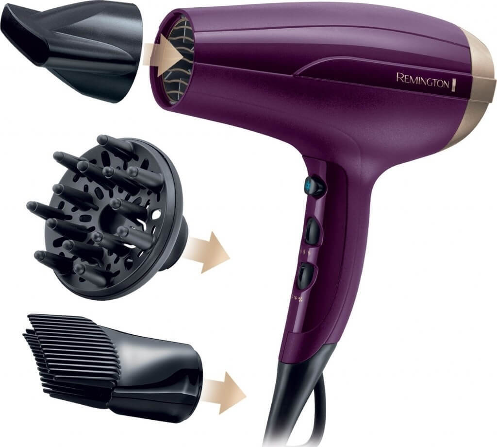 REMINGTON D5219 - Haartrockner 1×1 Stück, Haartrockner