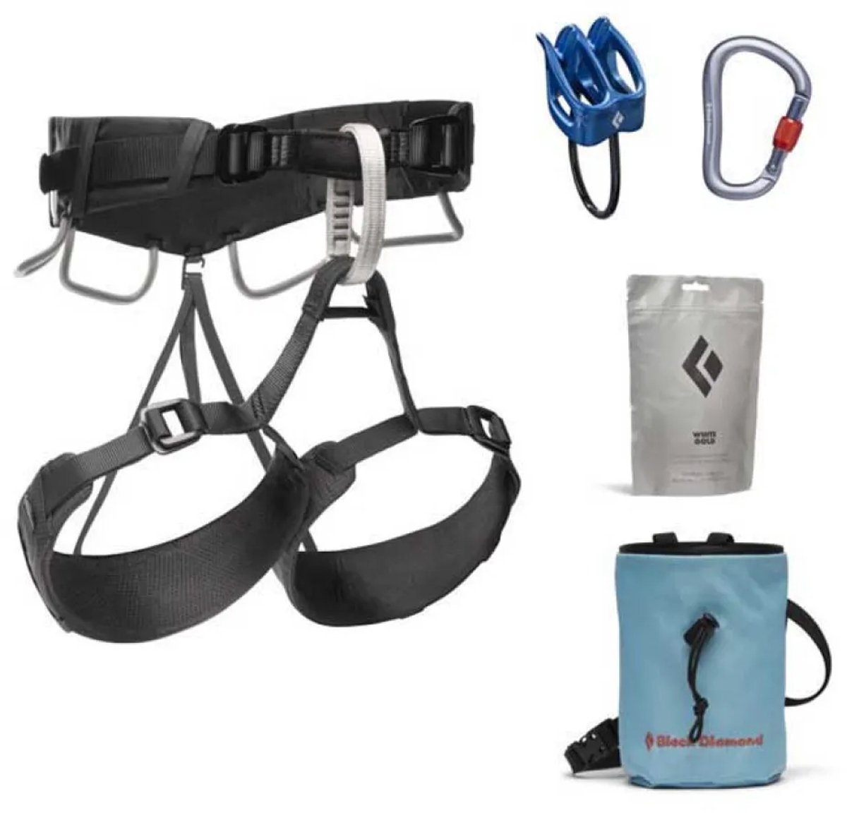 Black Diamond Momentum 4S Package - Klettergurt Set