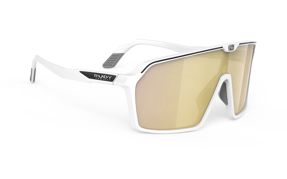 Rudy Project Spinshield SP725758-0000 WHITE MATTE - Multilaser Gold - Sonnenbrille