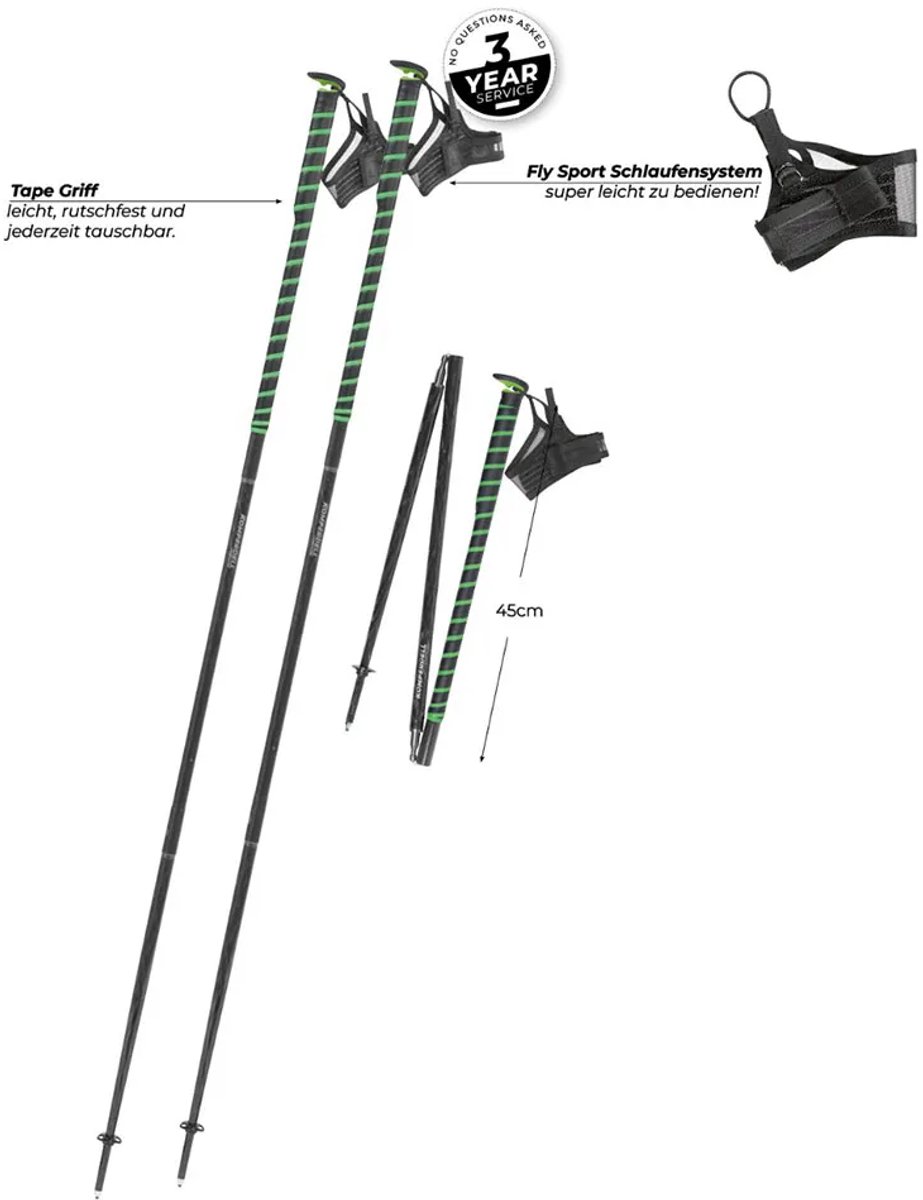 Komperdell FXP Composite Trail - Trekking-Faltstock