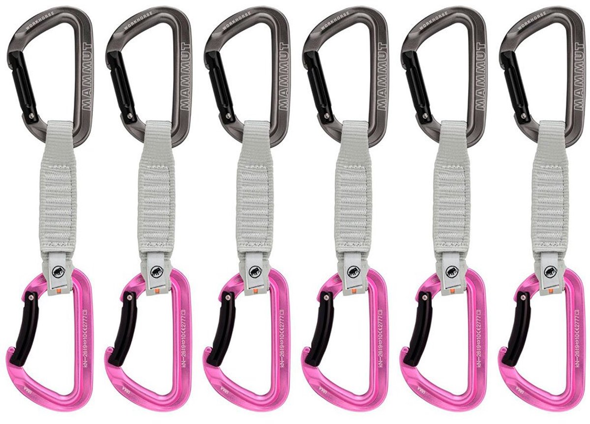 Mammut Workhorse Keylock 17 cm 6-Pack Quickdraws - Express Set