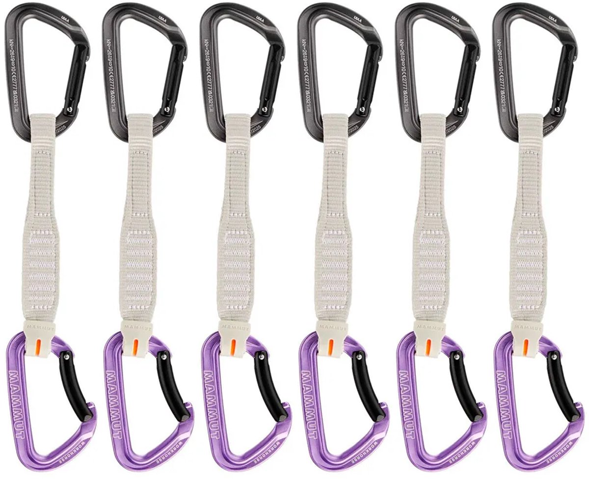 Mammut Workhorse Keylock 17 cm 6-Pack Quickdraws - Express Set