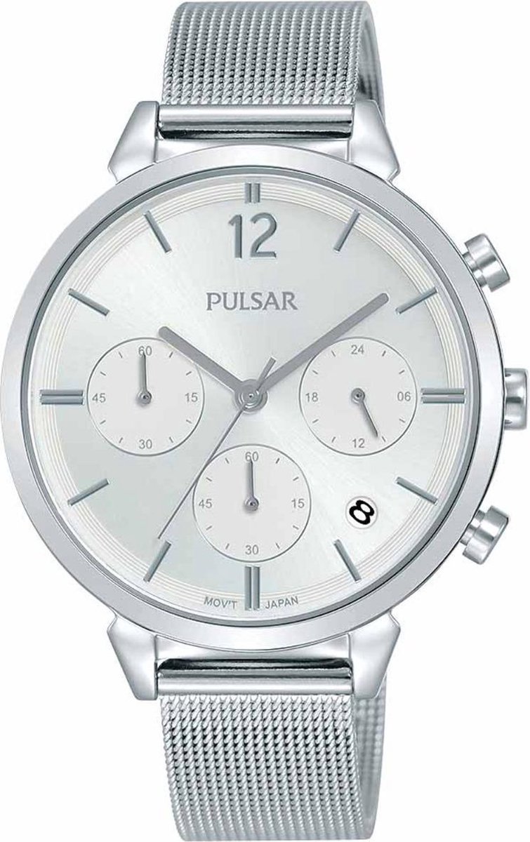 Pulsar PT3943X1 Chronograph Damenuhr 36mm 5ATM