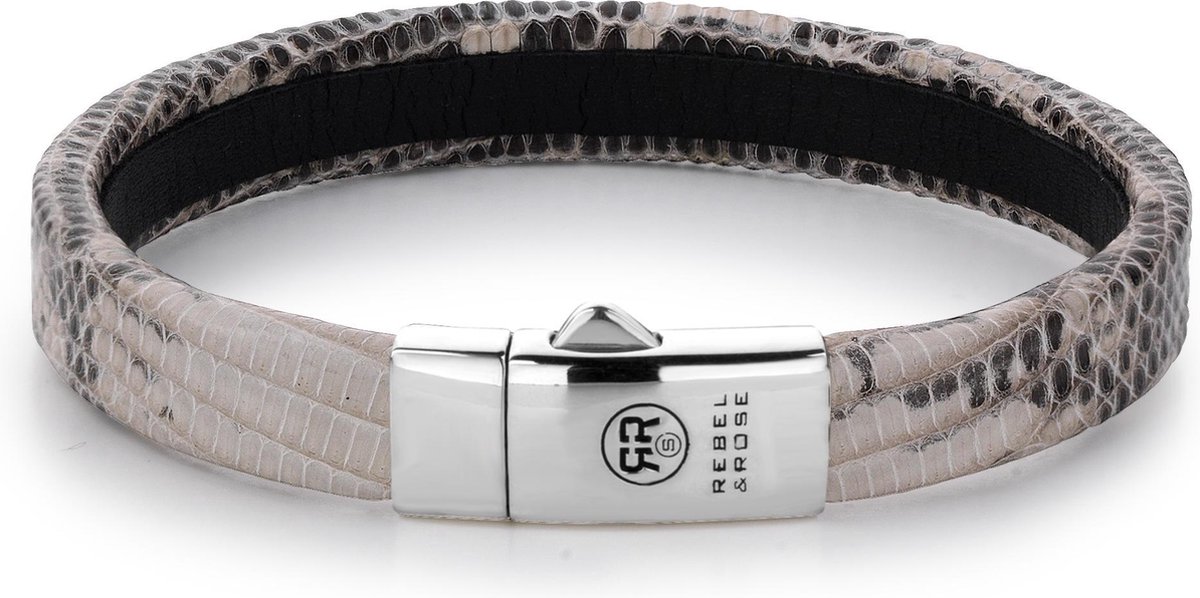 Rebel & Rose Armband Lizzard RR-L0057-S-S Herren