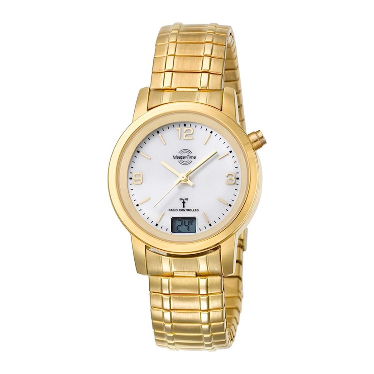 Master Time MTLA-10313-12M Funk Basic Series Damenuhr 34mm 3ATM