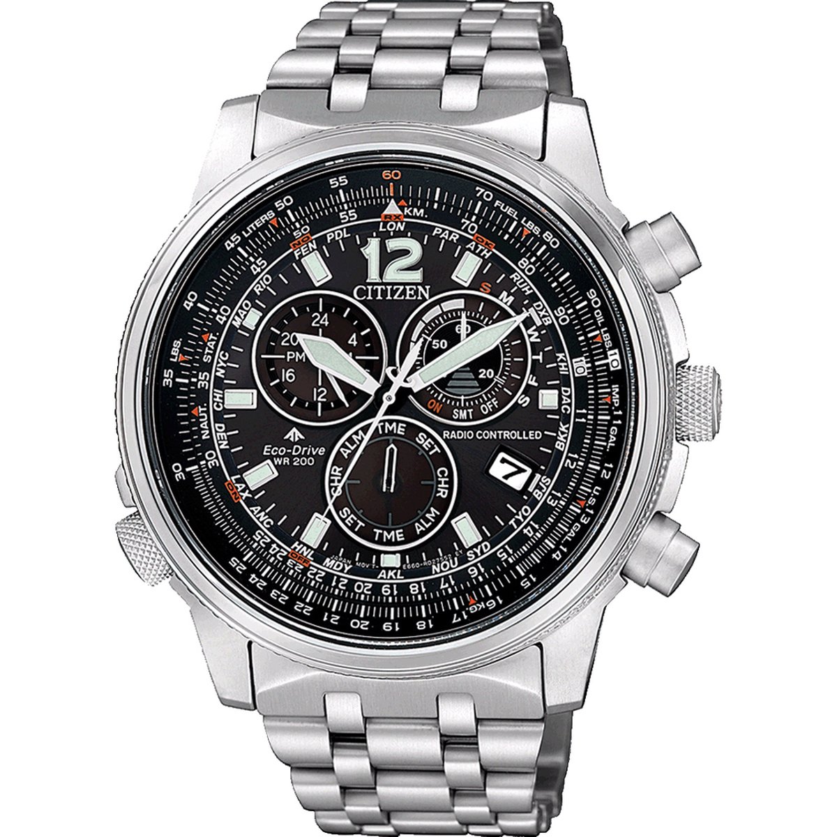 Citizen CB5860-86E Promaster Sky Chronograph Herrenuhr 43mm 20ATM