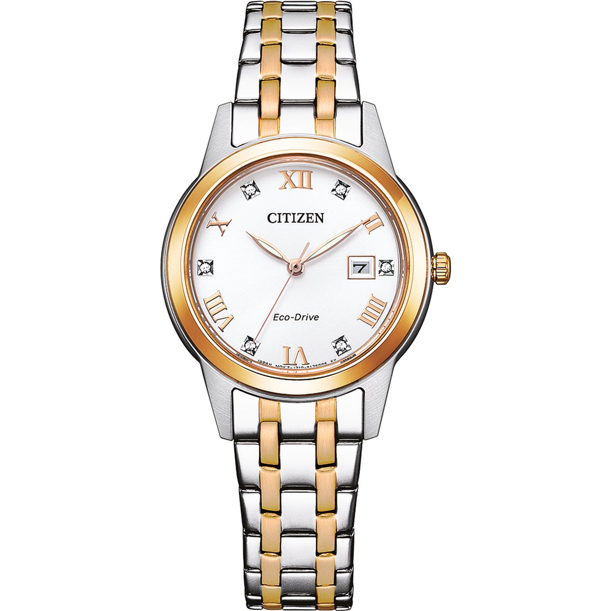 Citizen FE1246-85A Eco-Drive Elegance Damenuhr 30mm 3ATM
