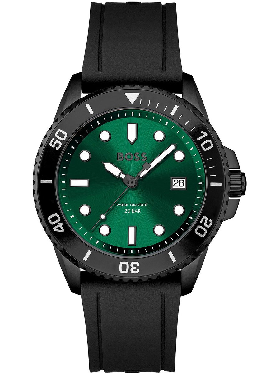 BOSS 1513915 Ace Herrenuhr 43mm 20ATM