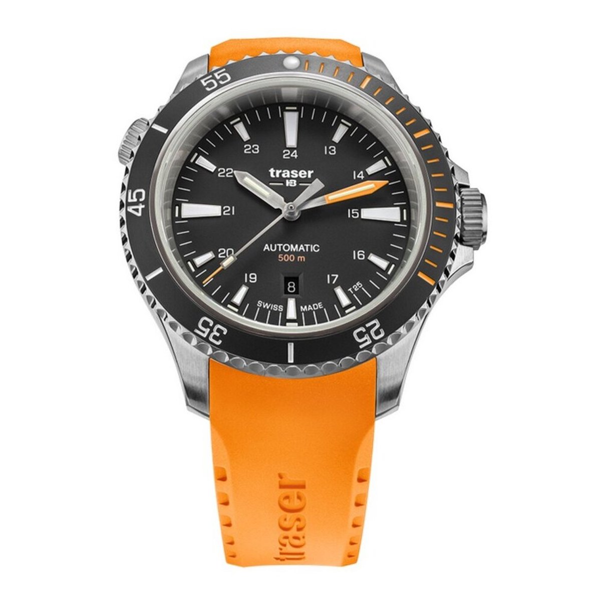 Traser H3 110323 P67 Diver Automatik Black Herrenuhr 46mm 50ATM