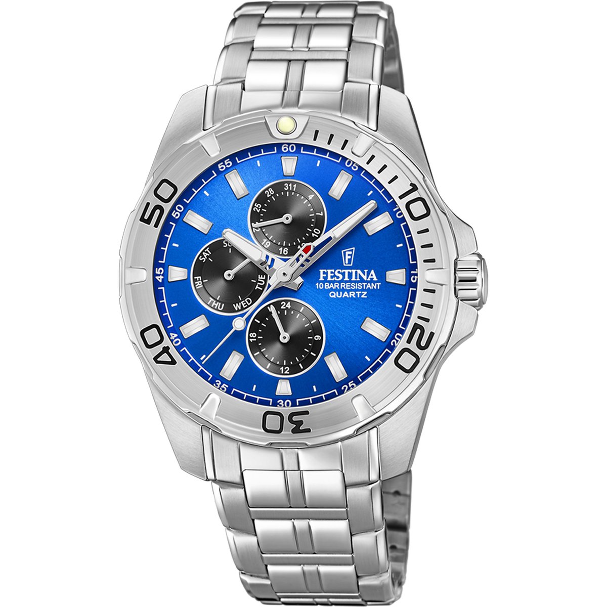 Festina F20445/4 Sport Herrenuhr 43mm 10ATM
