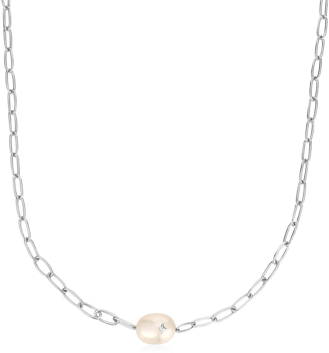 ANIA HAIE N043-05H Pearl Power Damen Halskette, verstellbar