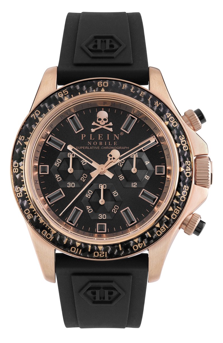 Philipp Plein PWVAA0623 Street Couture Chronograph Herrenuhr 43mm 5ATM