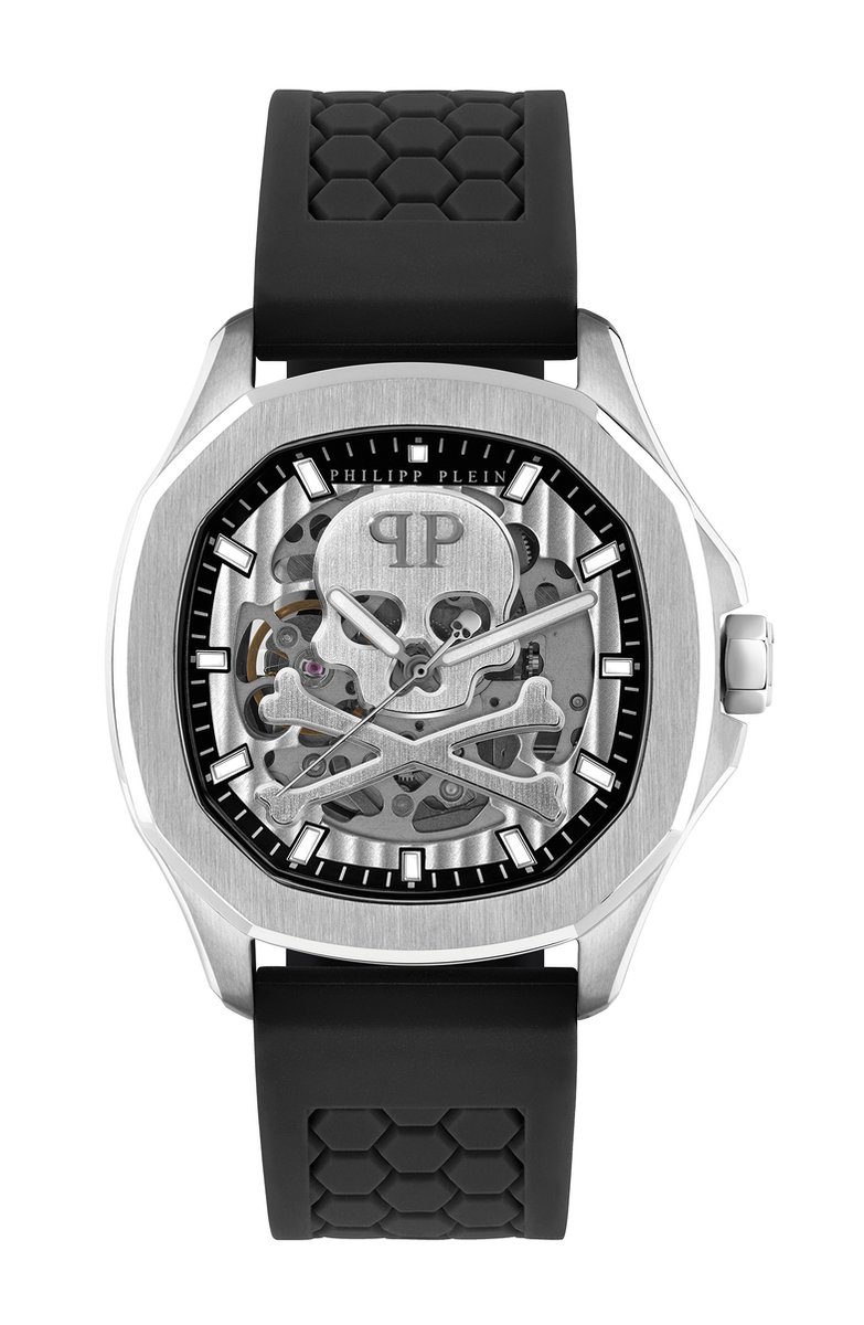 Philipp Plein PWRAA0123 High-Conic Automatik Herrenuhr 42mm 5ATM