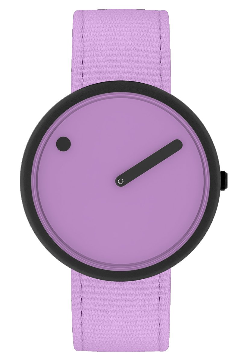 PICTO R44019-R018 Unisex Uhr Uhr Ghost Nets Light Orchid 40mm 5ATM