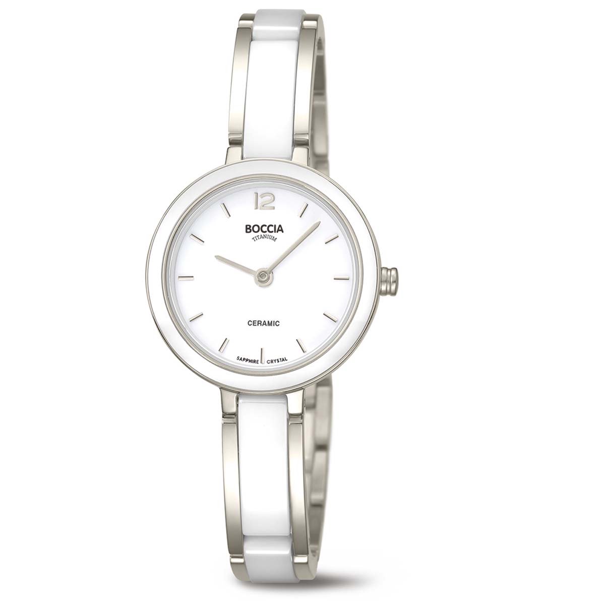 Boccia 3333-01 Damenuhr Ceramic Titanium 29mm 5ATM
