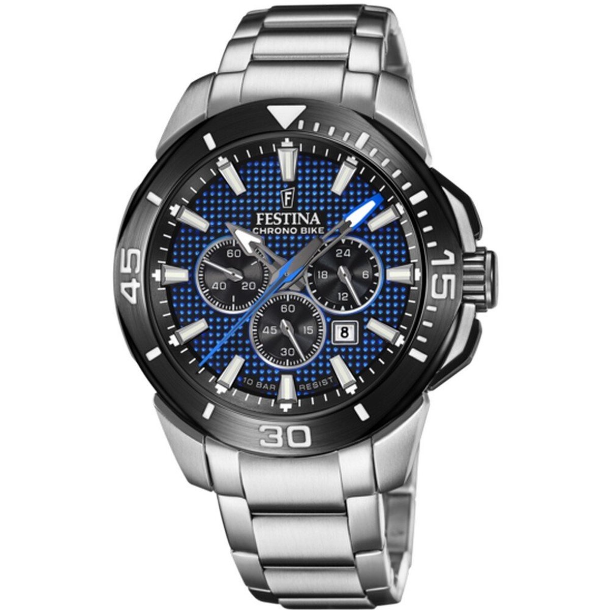 Festina F20641/2 Chronograph Bike Herrenuhr 47mm 10ATM
