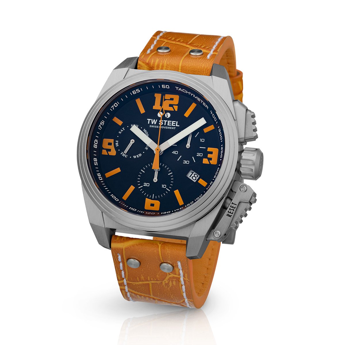 TW-Steel TW1112 Canteen Herrenuhr Chronograph 46mm 10ATM