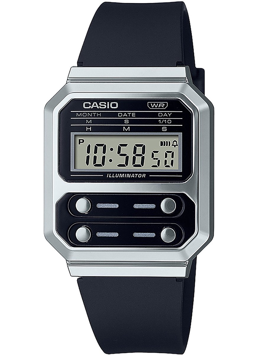 Casio A100WEF-1AEF Vintage Unisex Uhr 33mm