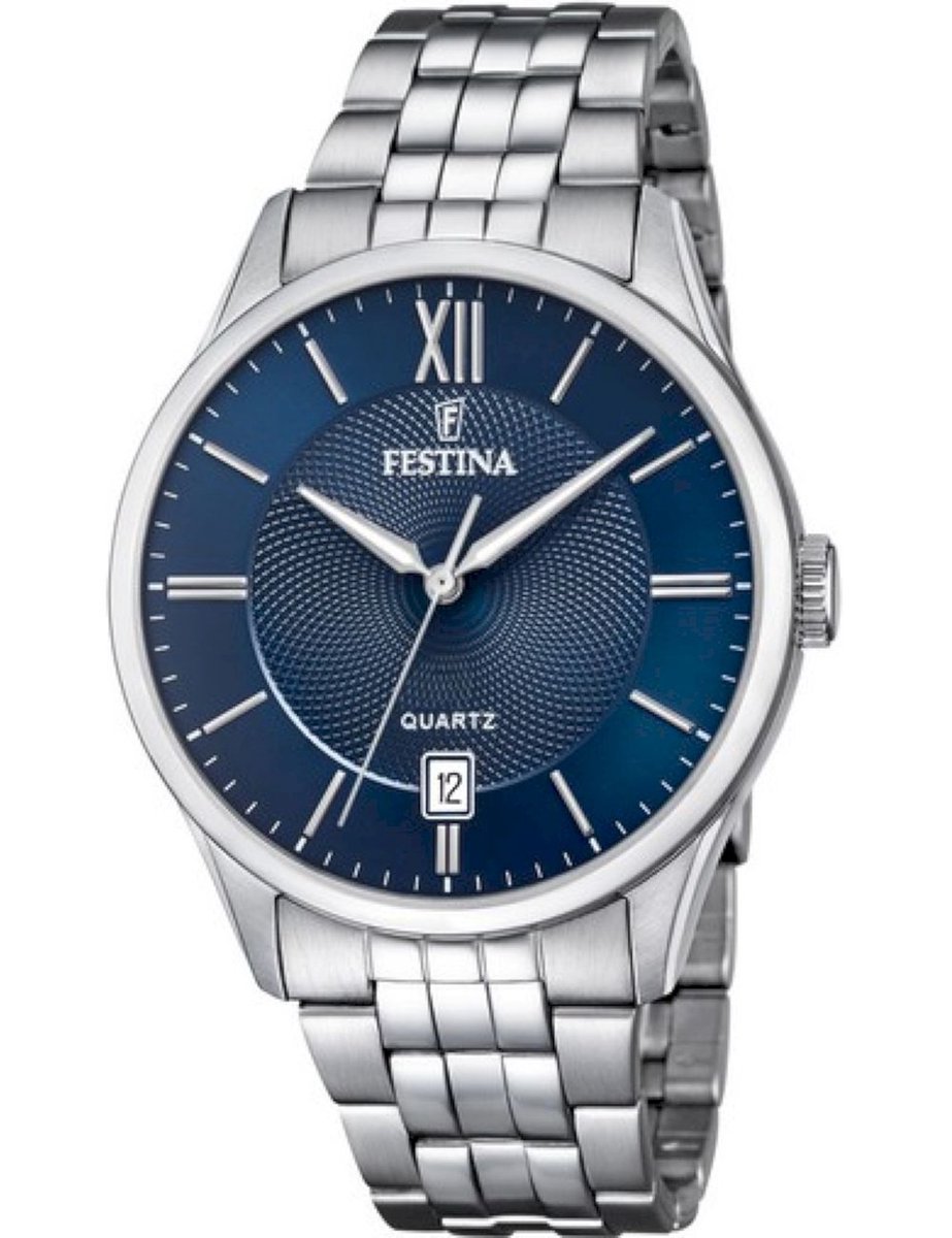 Festina F20425/2 Klassik Herrenuhr 43mm 5ATM