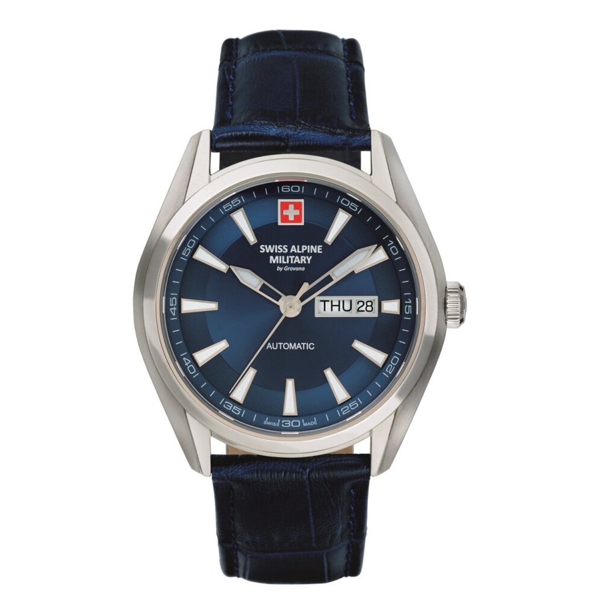 Swiss Alpine Military 7090.2535 Automatik Herrenuhr 43mm 10ATM