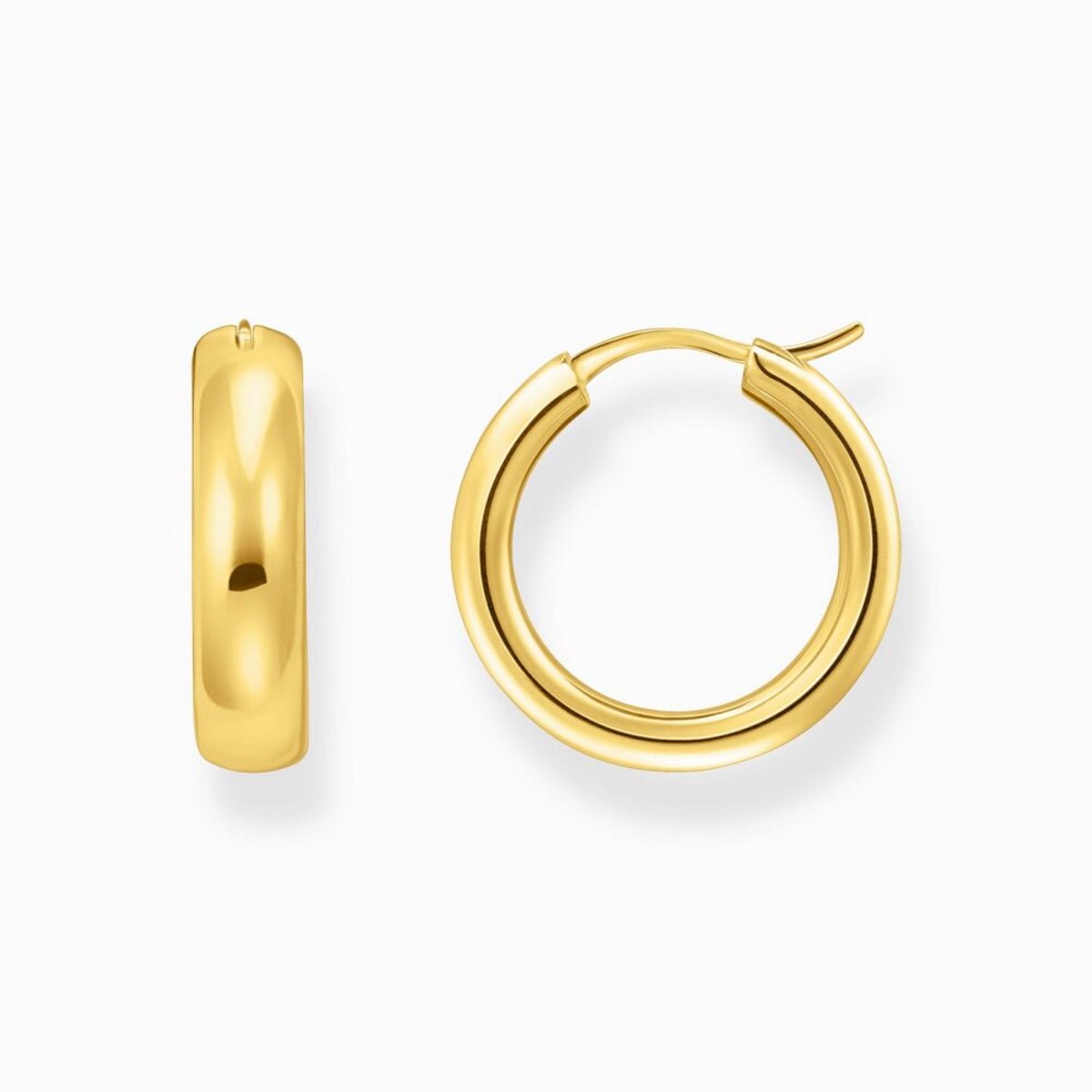 Thomas Sabo CR746-413-39 Bold - Vergoldete Creolen 19,5 mm Damen