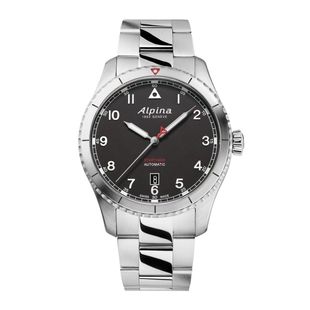 Alpina AL-525BW4S26B Startimer Pilot Automatik Herrenuhr 41mm