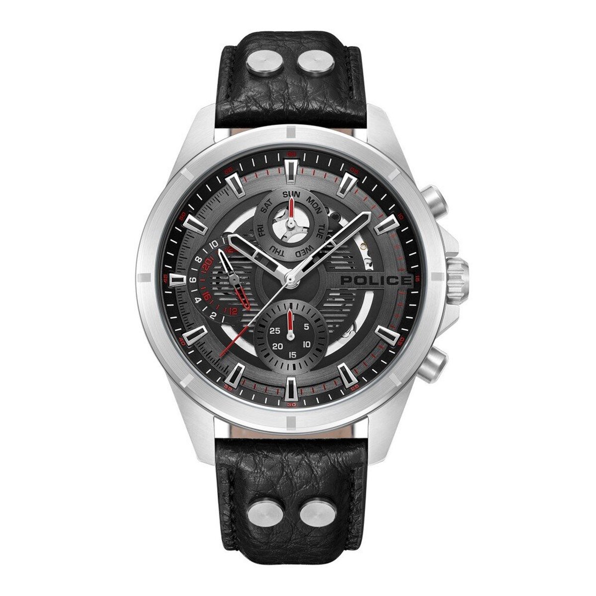 Police PEWJF0004601 Malawi Herrenuhr 45mm 3ATM