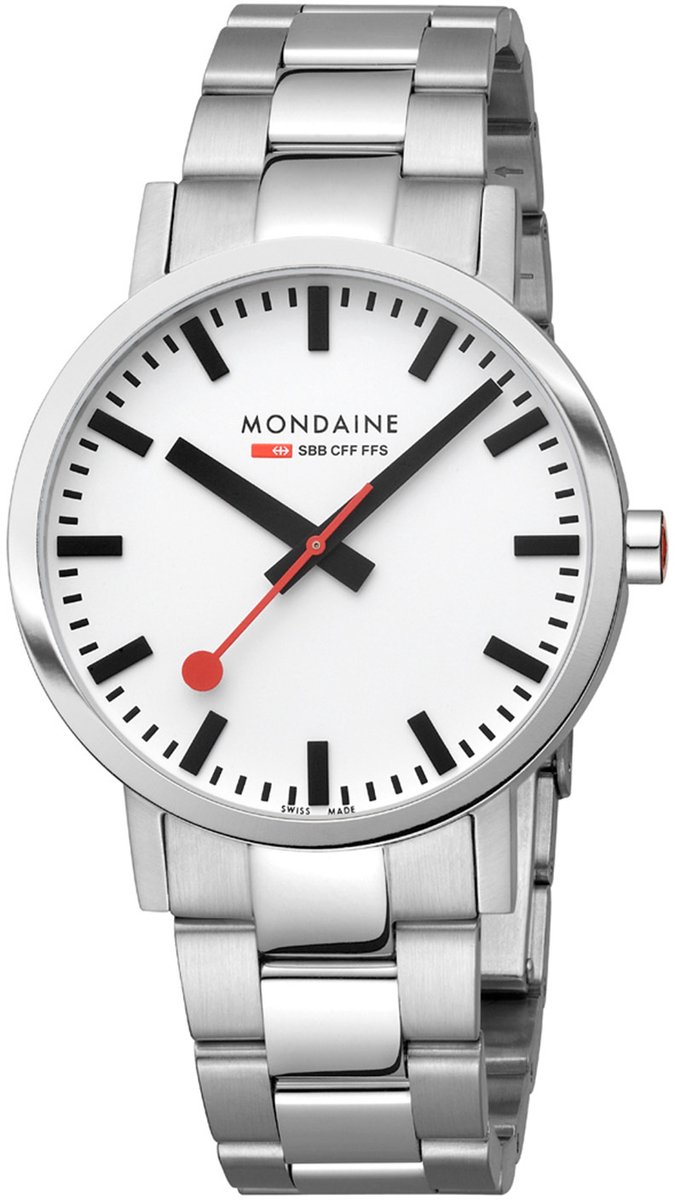 Mondaine A660.30360.11SBJ Herrenuhr SBB Classic 40mm 5ATM