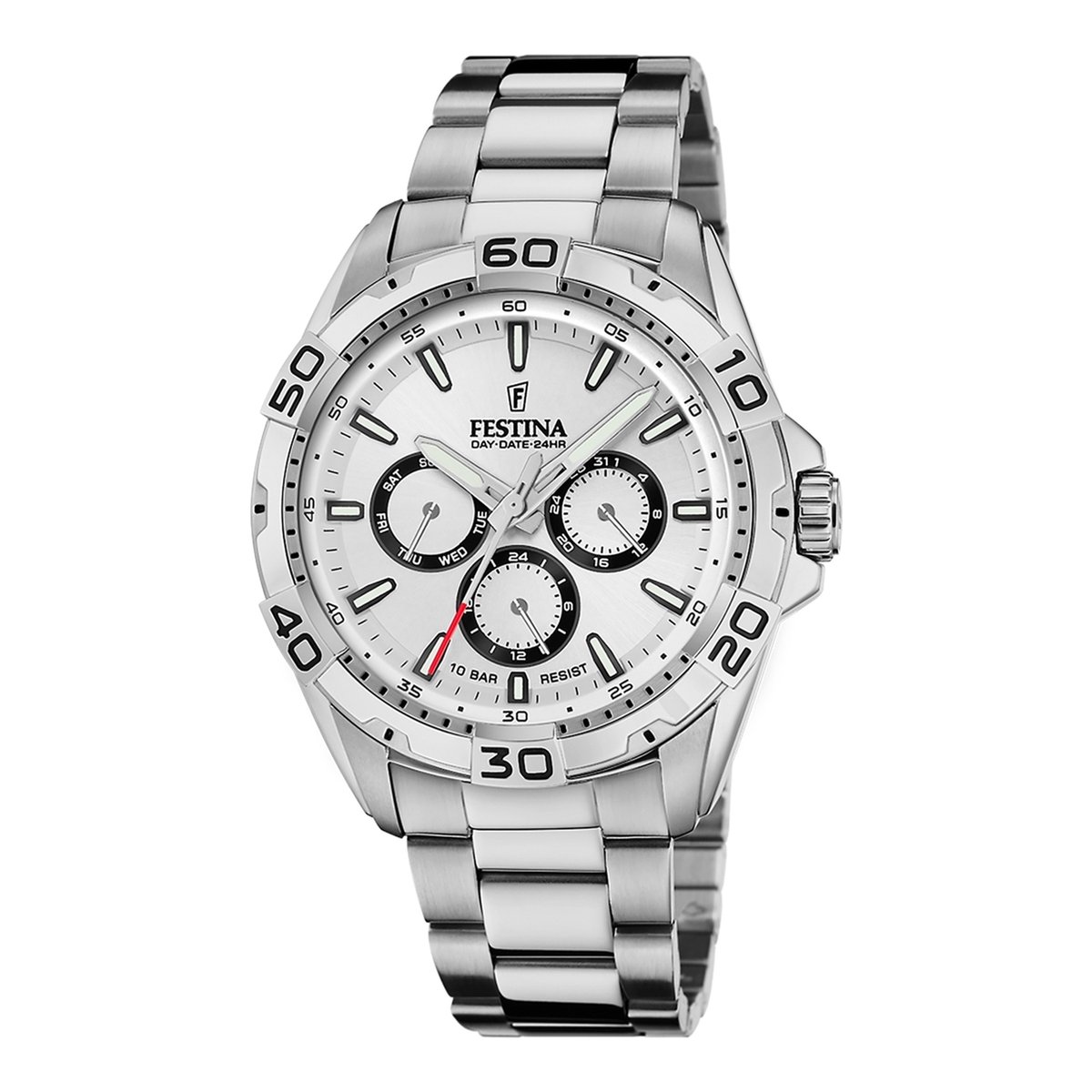 Festina F20623/1 Herrenuhr Multifunktion 44mm 10ATM