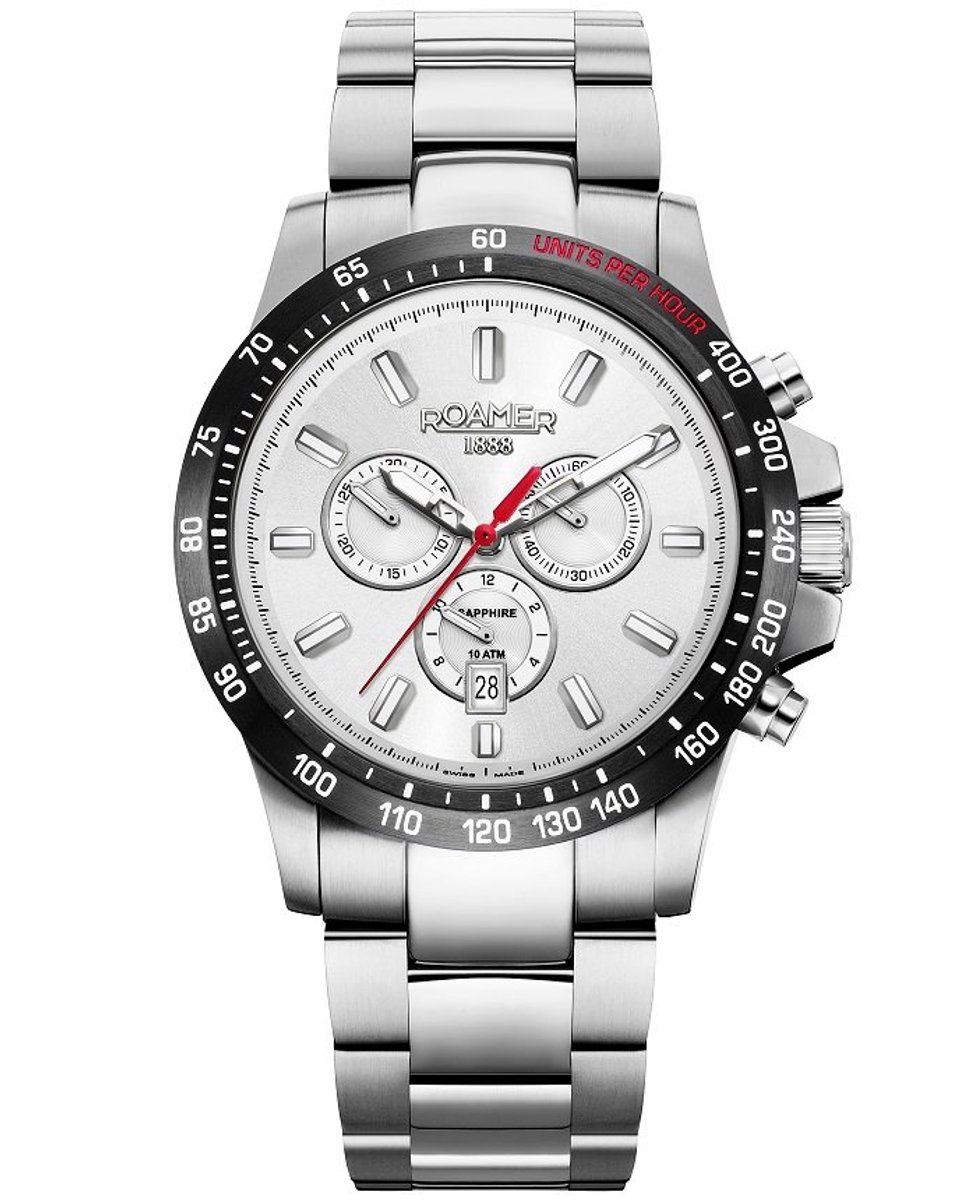 Roamer 861837 41 15 20 Herrenuhr Rimini Chronograph 45mm 10ATM