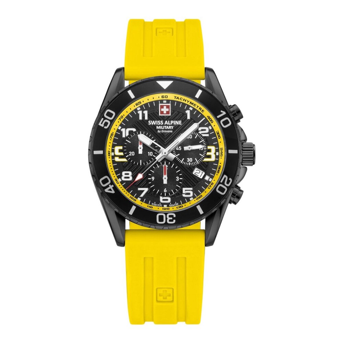 Swiss Alpine Military 7029.9878 Raptor Chronograph Herrenuhr 42mm 10ATM