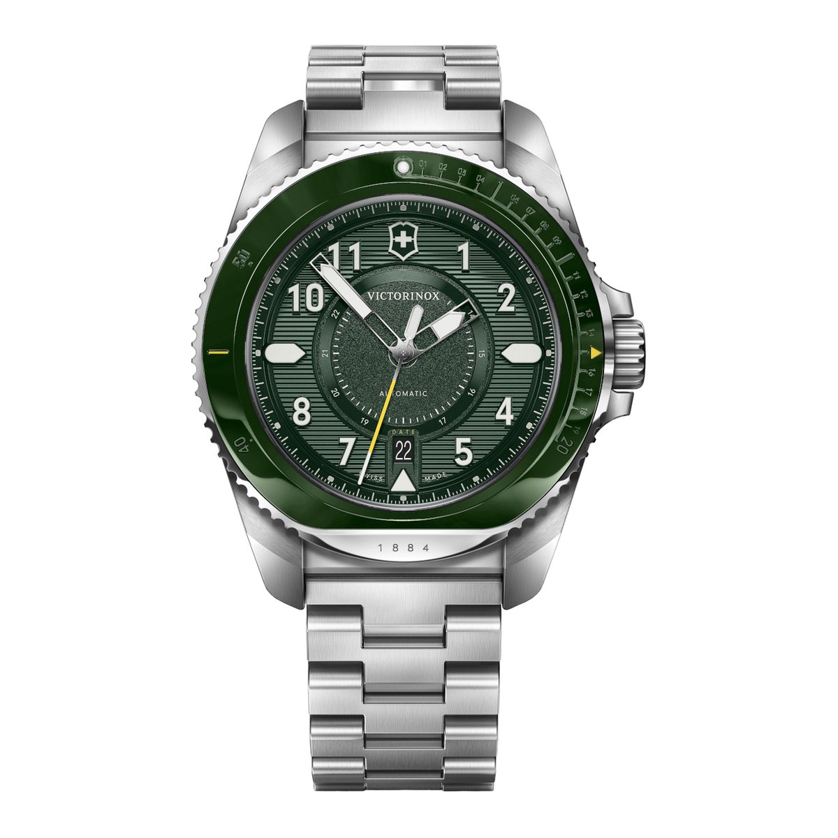 Victorinox 242015 Herrenuhr Journey 1884 Automatik 43mm 20ATM