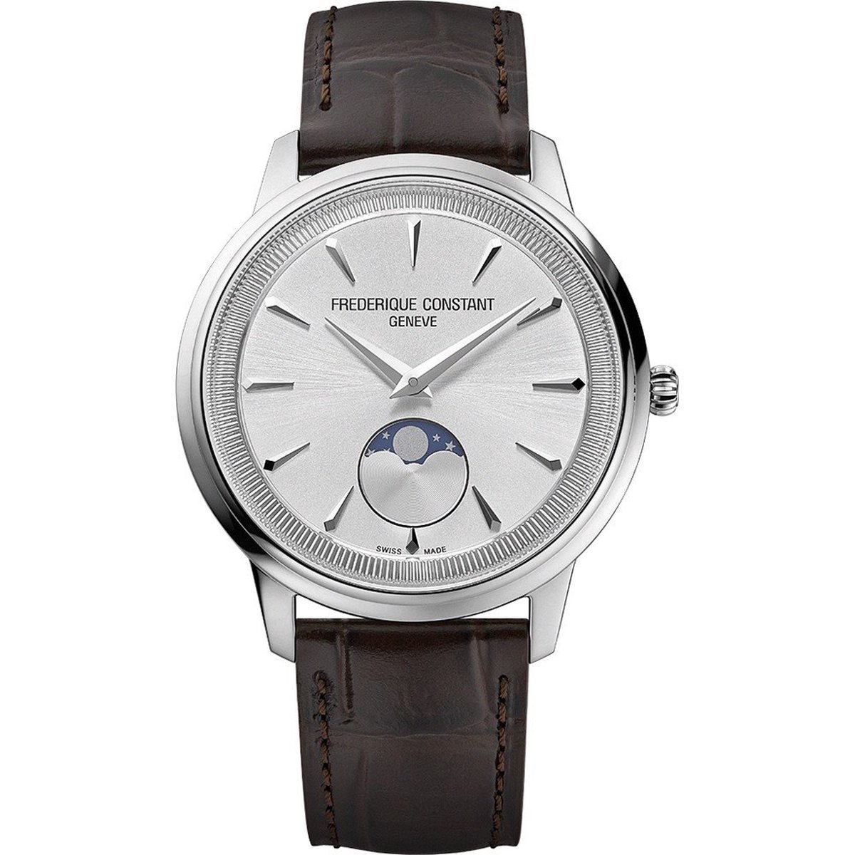 Frederique Constant FC-206S3S6 Damenuhr Slimline Moonphase