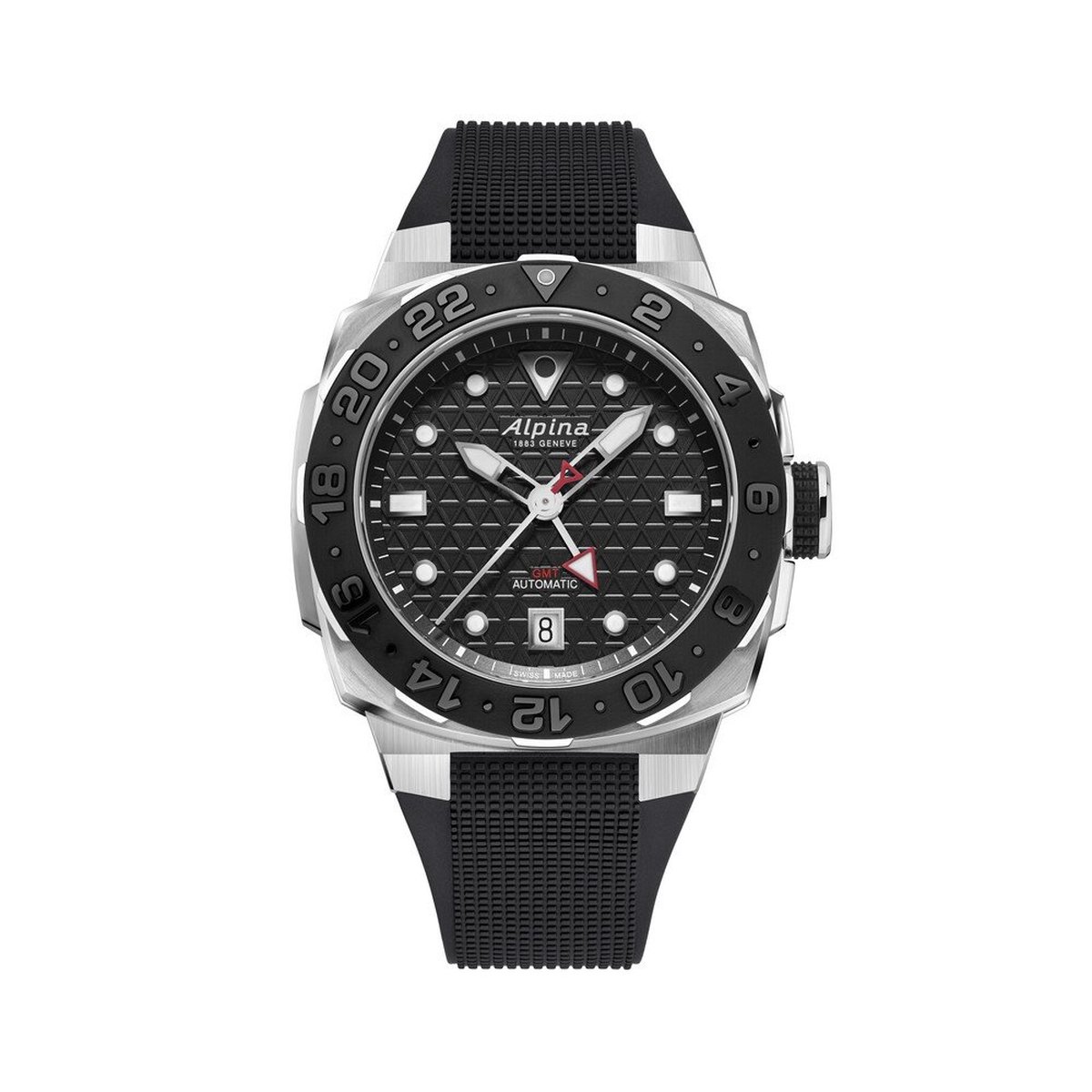 Alpina AL-560B3VE6 Herrenuhr Startimer Heritage Automatik GMT 39mm 30ATM