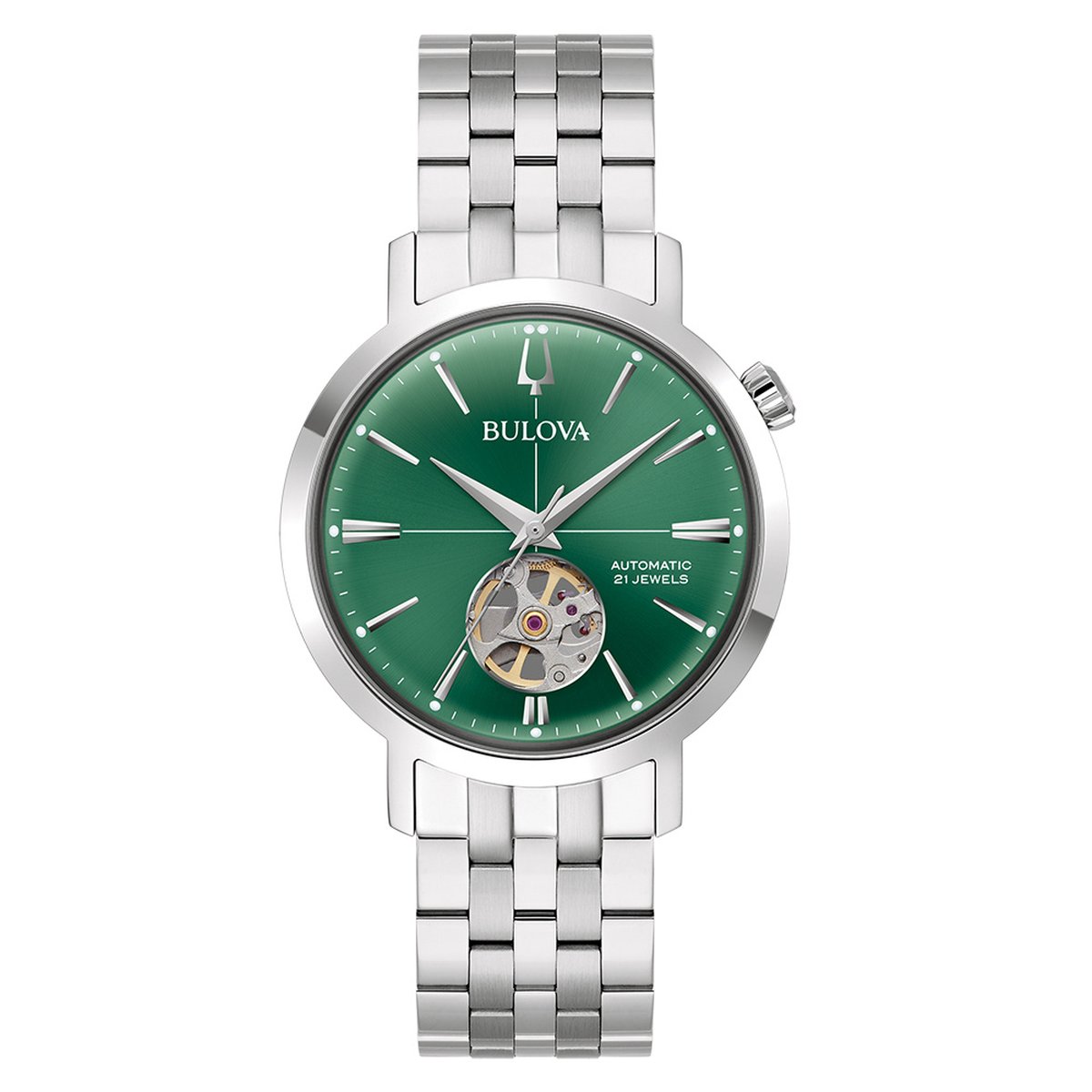 Bulova 96A319 Herrenuhr Aerojet Automatik 38mm 3ATM